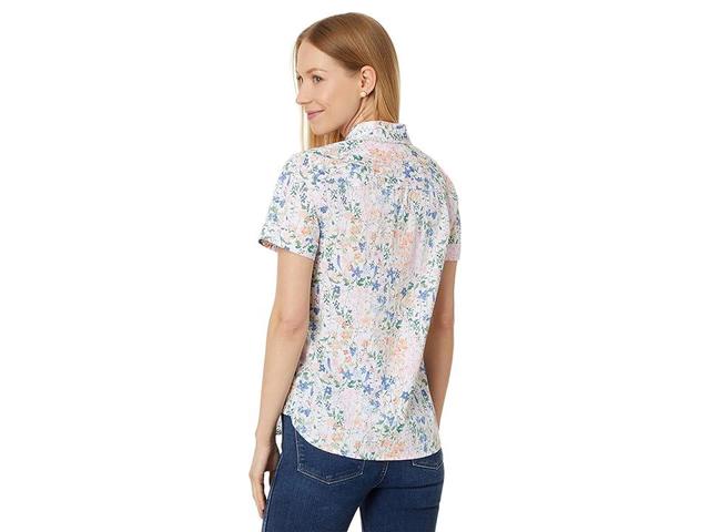 Tommy Hilfiger Garden Floral Camp Shirt (Breeze Multi) Women's Clothing Product Image