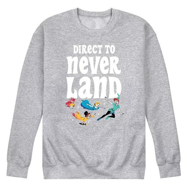 Disneys Peter Pan Mens Never Land Fleece Sweatshirt Product Image