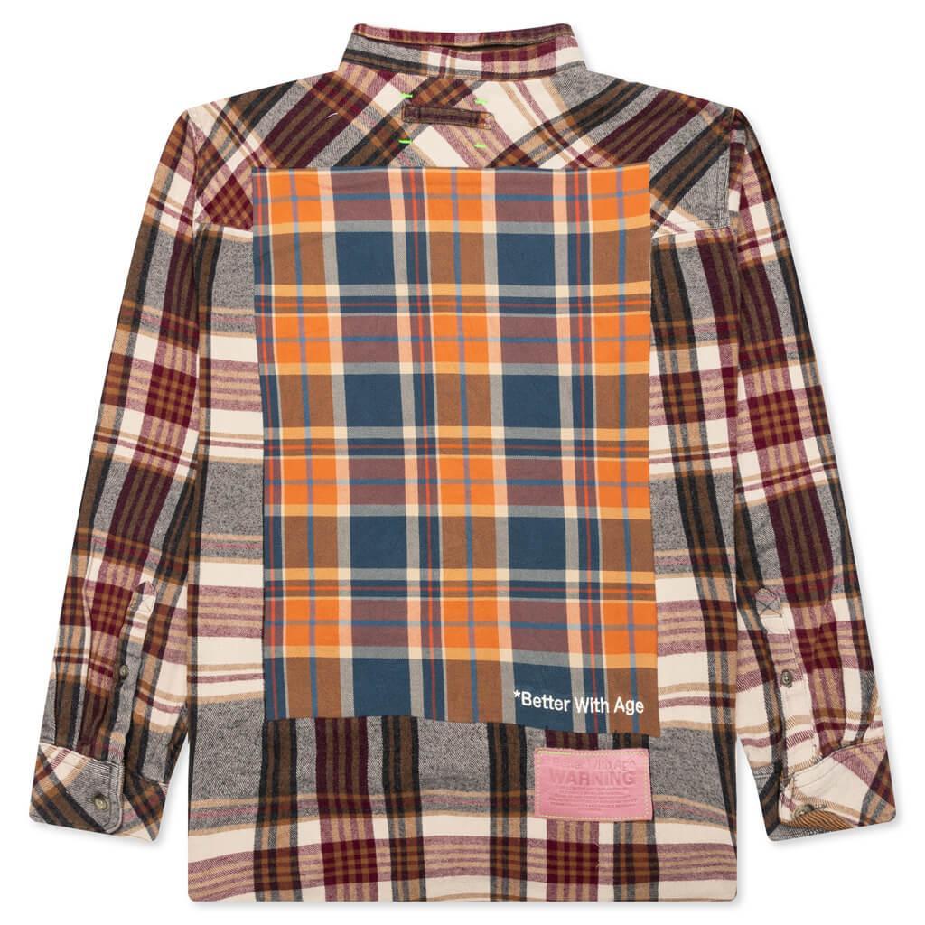 Re-Tartan Flannel Shirt - Multi Male Product Image