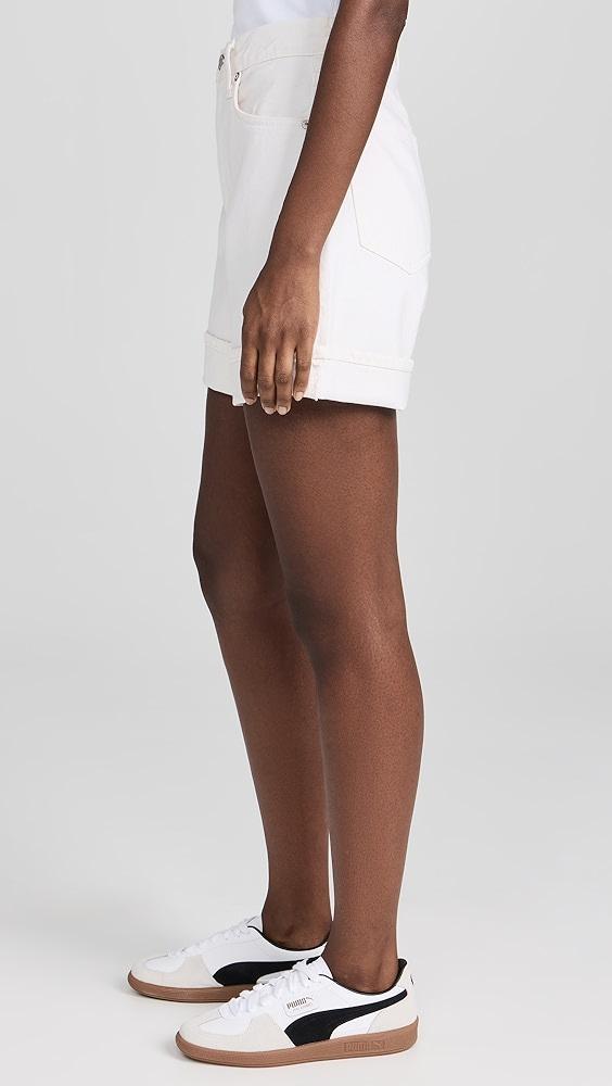 AGOLDE Dame Short: High Rise Baggy Cuff | Shopbop Product Image