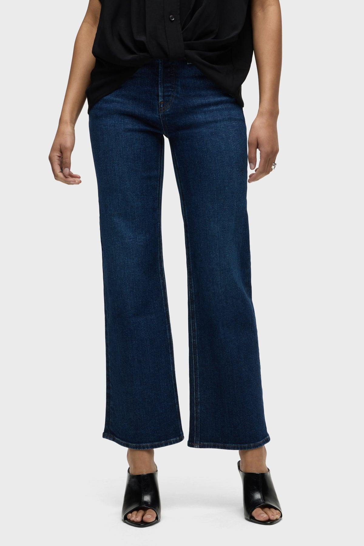 Rosie High-Rise Wide Leg Ankle Jean Female product image