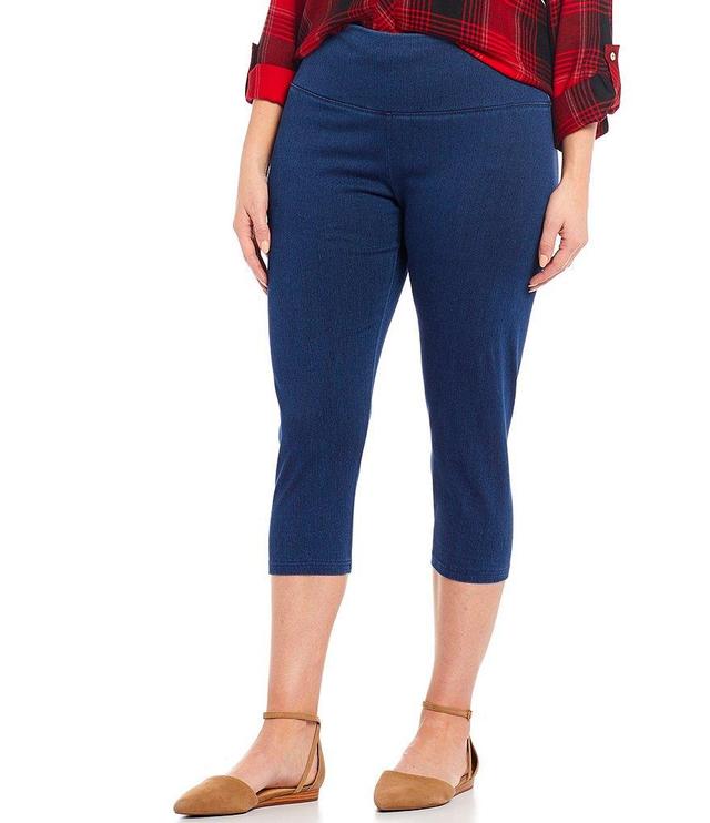 Intro Plus Size Teri Love The Fit Capri Leggings Product Image