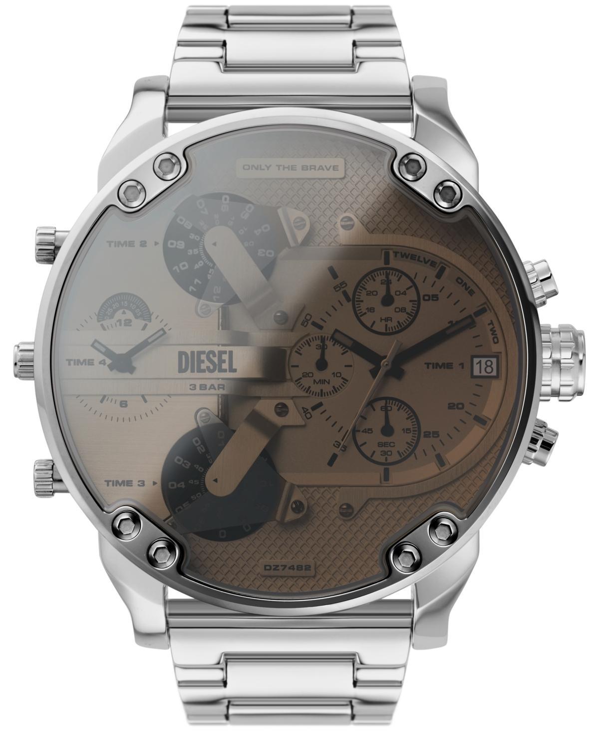 Diesel Mens Mr. Daddy 2.0 Chronograph Stainless Steel Bracelet Watch Product Image