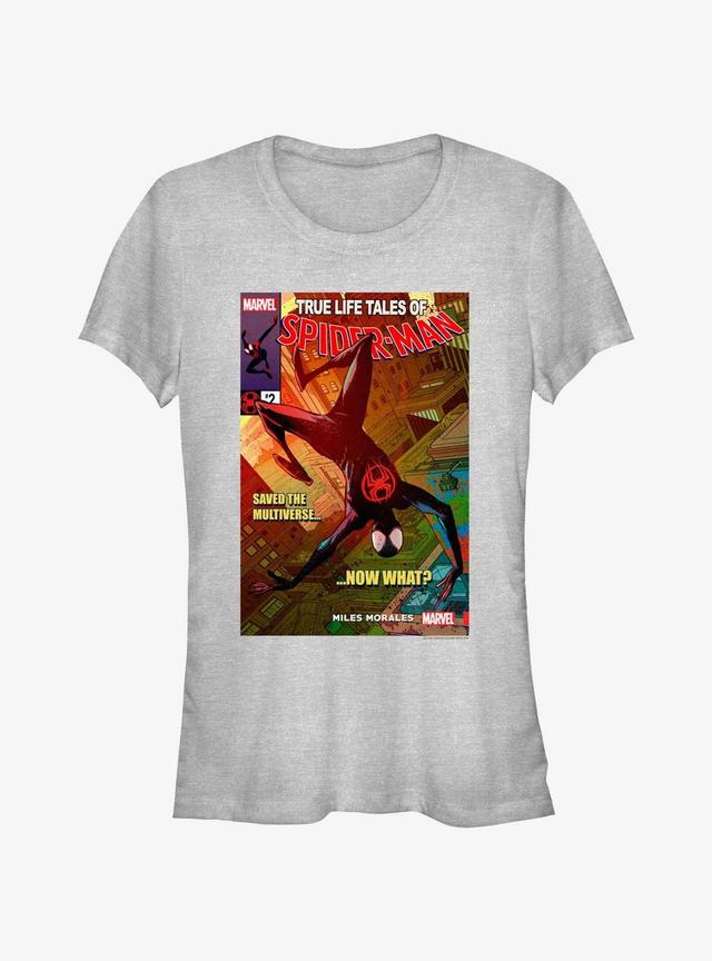 Spider-Man Saved The Multiverse Girls T-Shirt Product Image