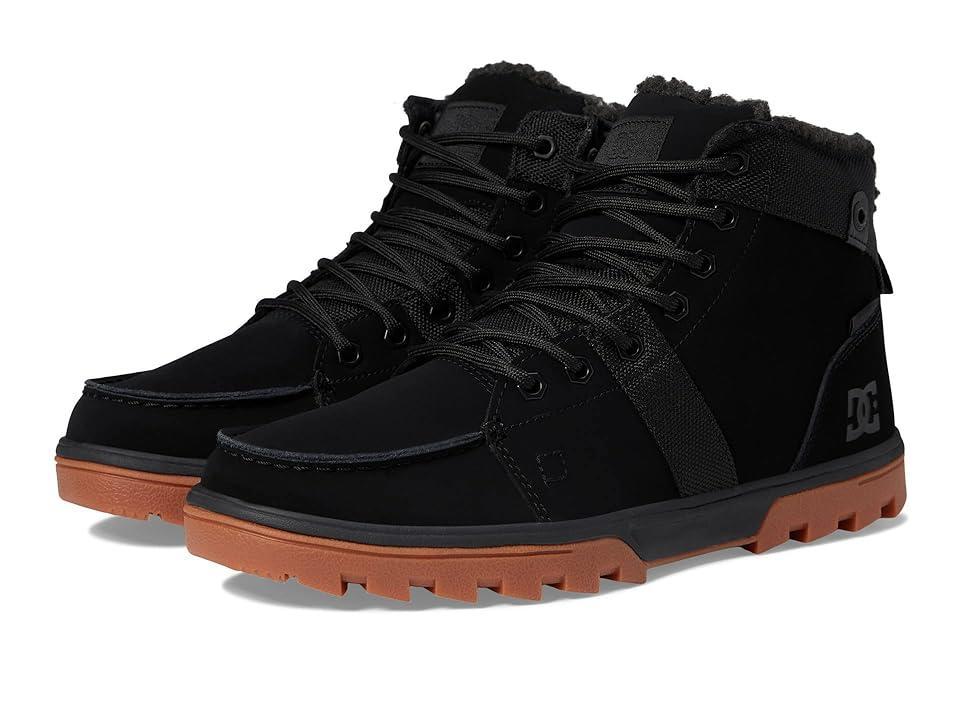 Mens DC Woodland Winter Boot - Black / Gum Product Image