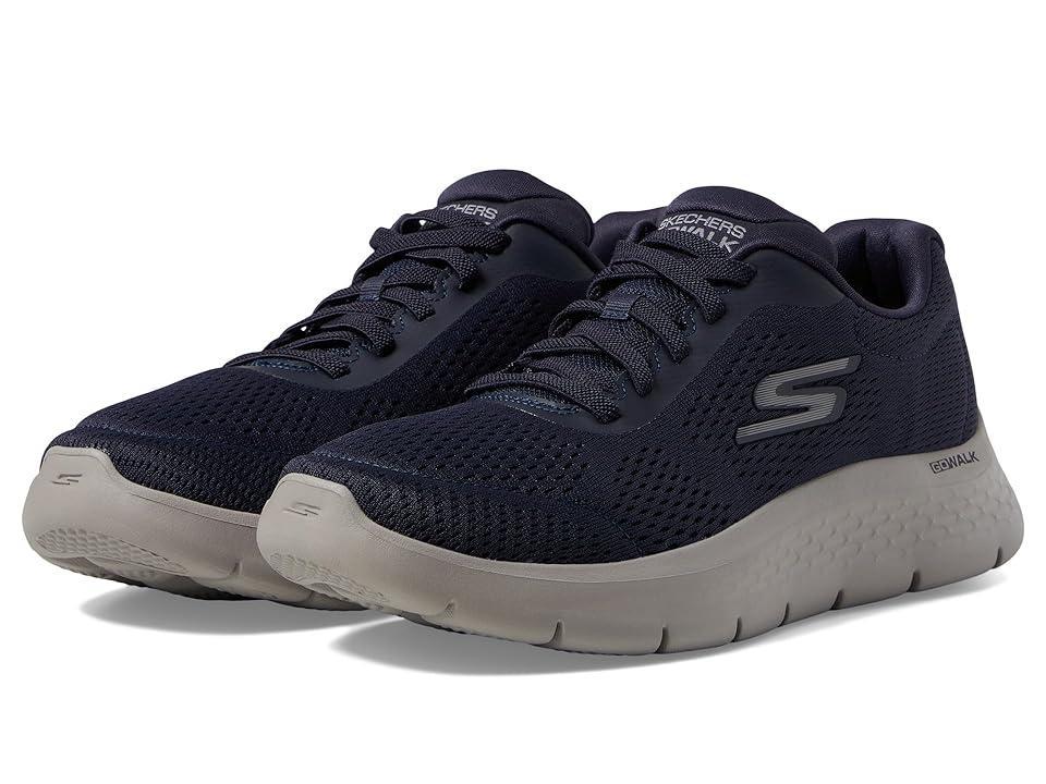 SKECHERS Performance Go Walk Flex - Remark Charcoal) Men's Lace-up Boots Product Image