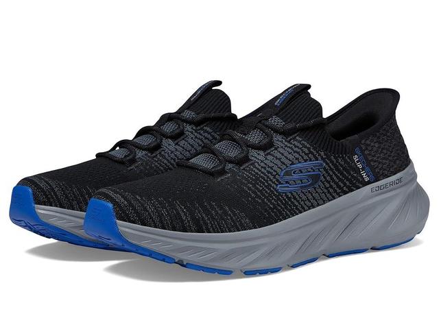 SKECHERS Edgeride Raygo Hands Free Slip-In Blue) Men's Shoes Product Image