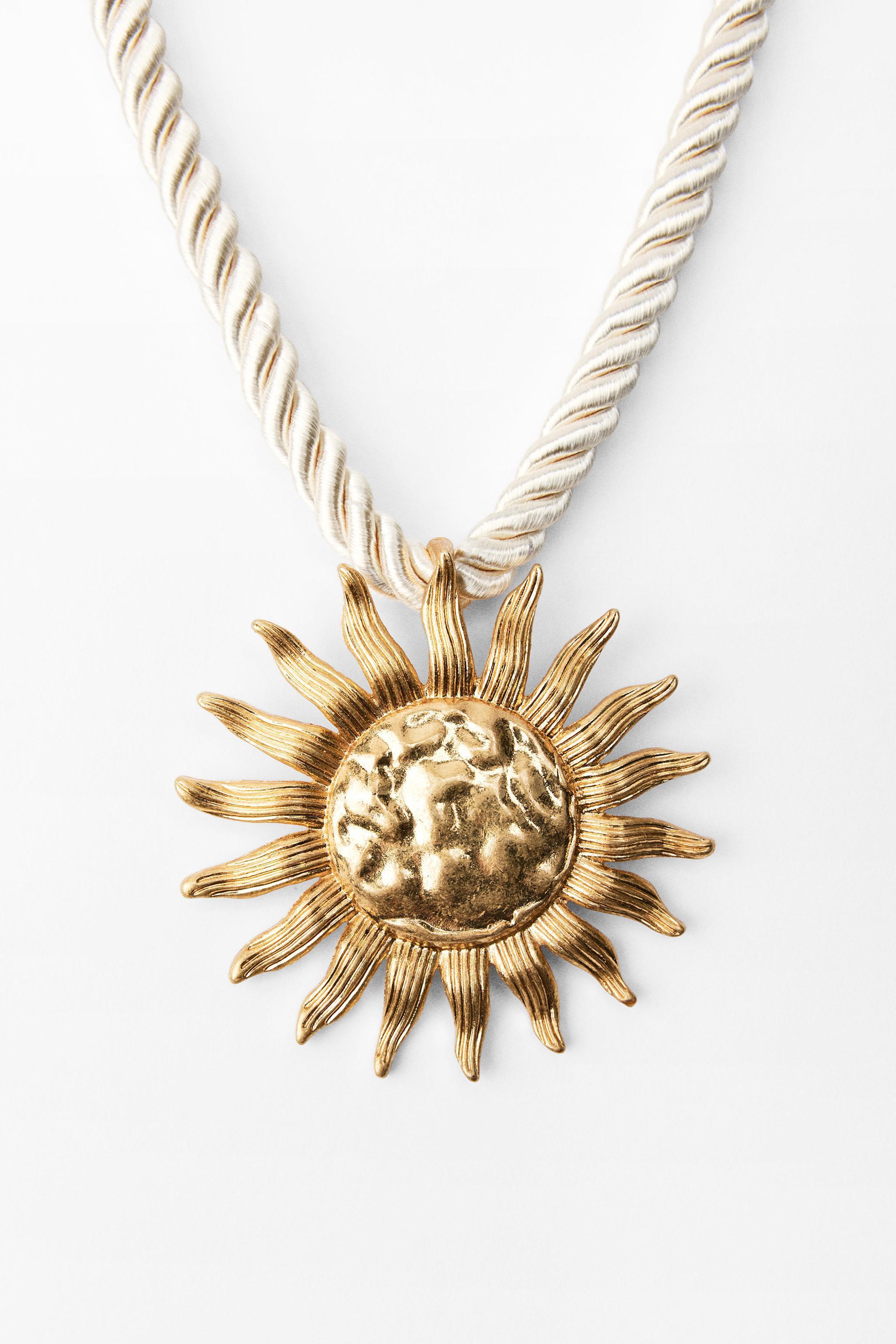 SUN CORD NECKLACE Product Image