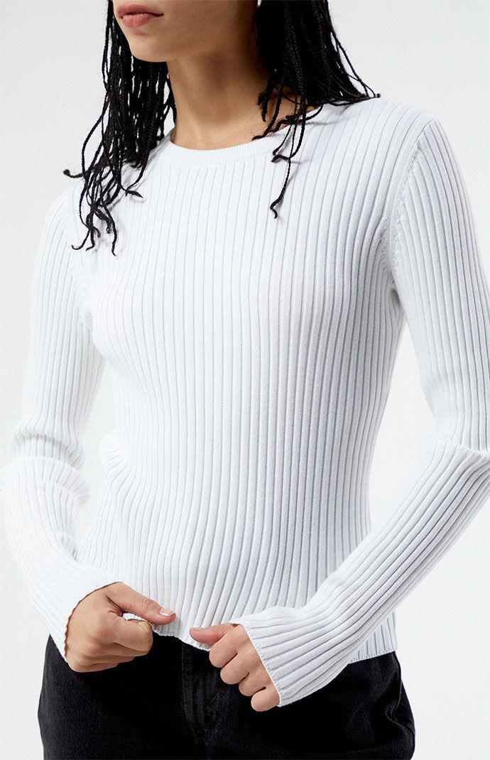 Rhythm Womens Classic Knit Long Sleeve Top Product Image