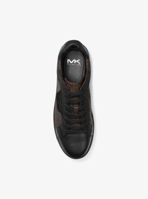 Keating Logo and Leather Sneaker Product Image