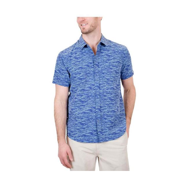 Mountain and Isles Mens One-Pocket Sun Protection Button Down Shirt Product Image