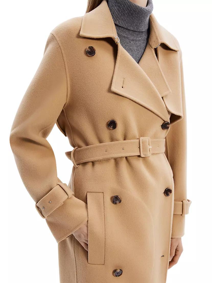 Wool & Cashmere Trench Coat Product Image