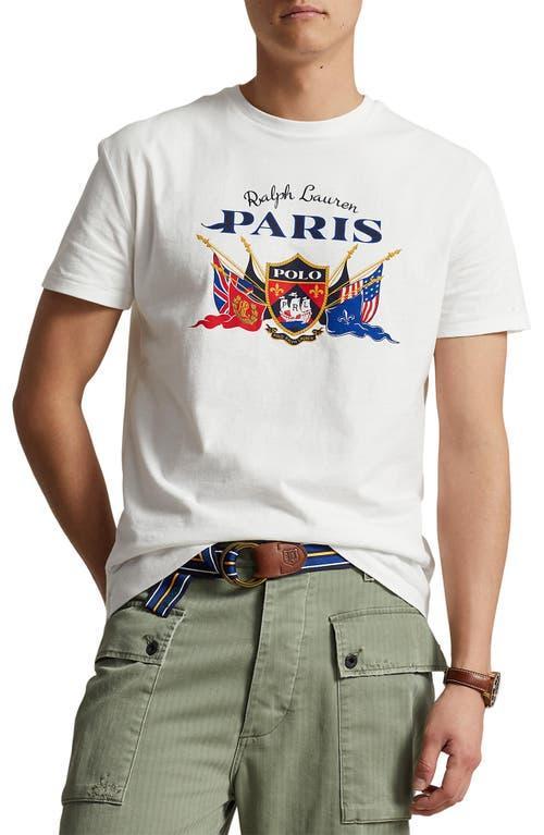 Mens Logo Paris Graphic T-Shirt Product Image