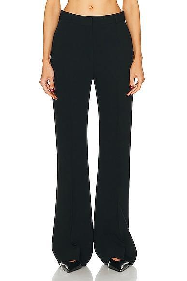 Toteme Flared Evening Trouser Black. (also in 34). Product Image