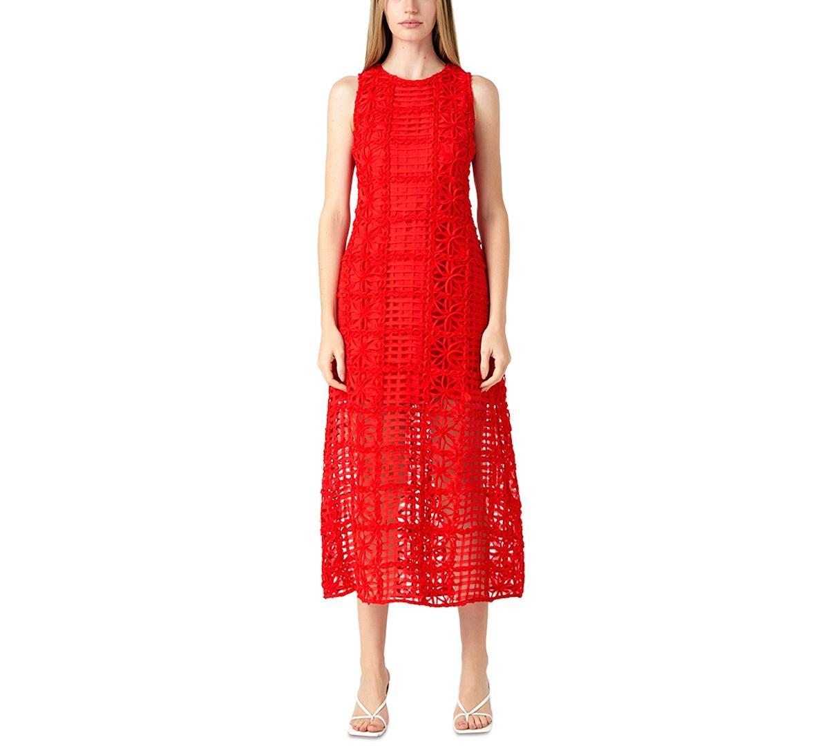 endless rose Womens Textured Maxi Dress Product Image