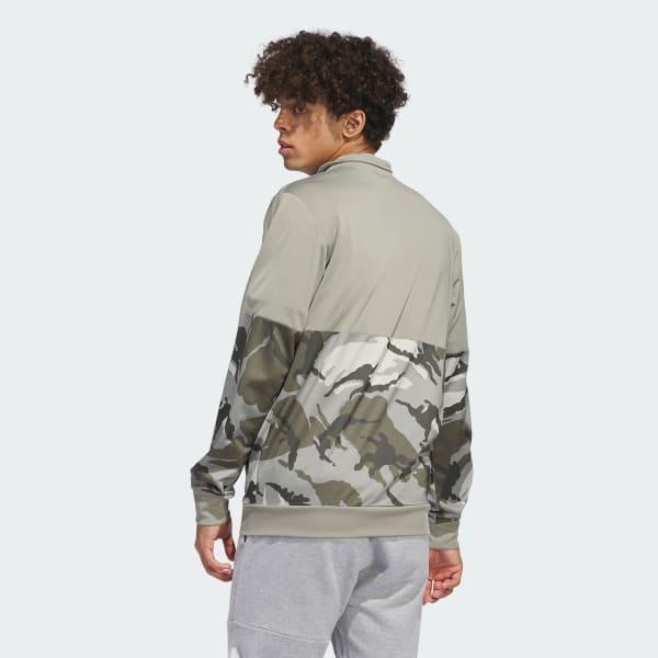 Essentials Camo Tricot Track Jacket Product Image