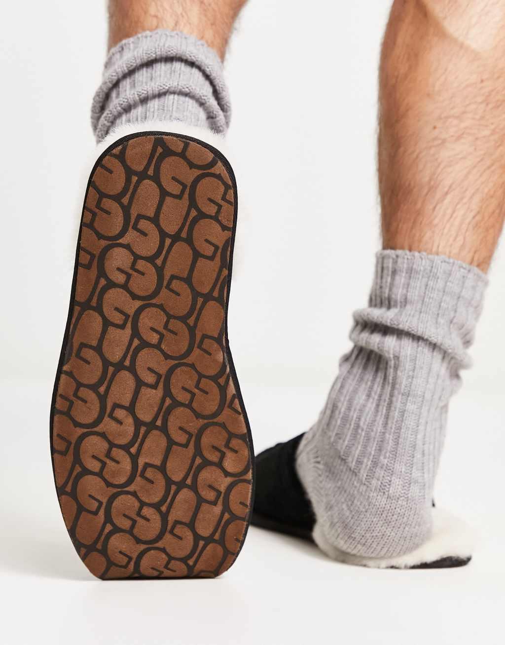 Ugg Scuff Slippers in Black Product Image