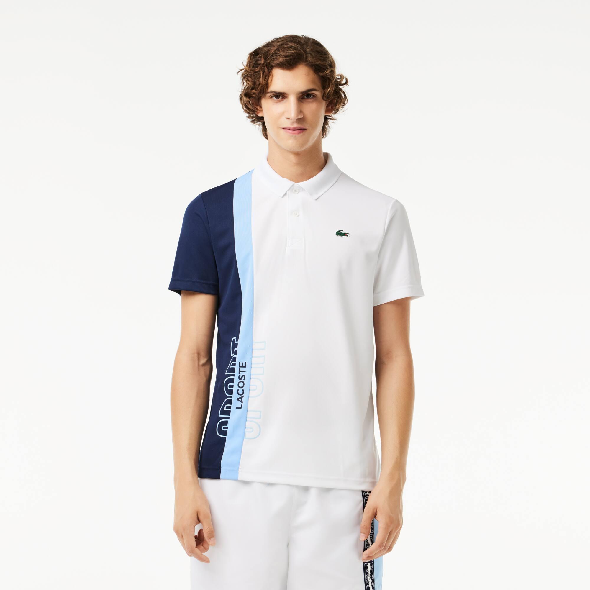 Regular Fit Recycled Knit Tennis Polo Shirt Product Image