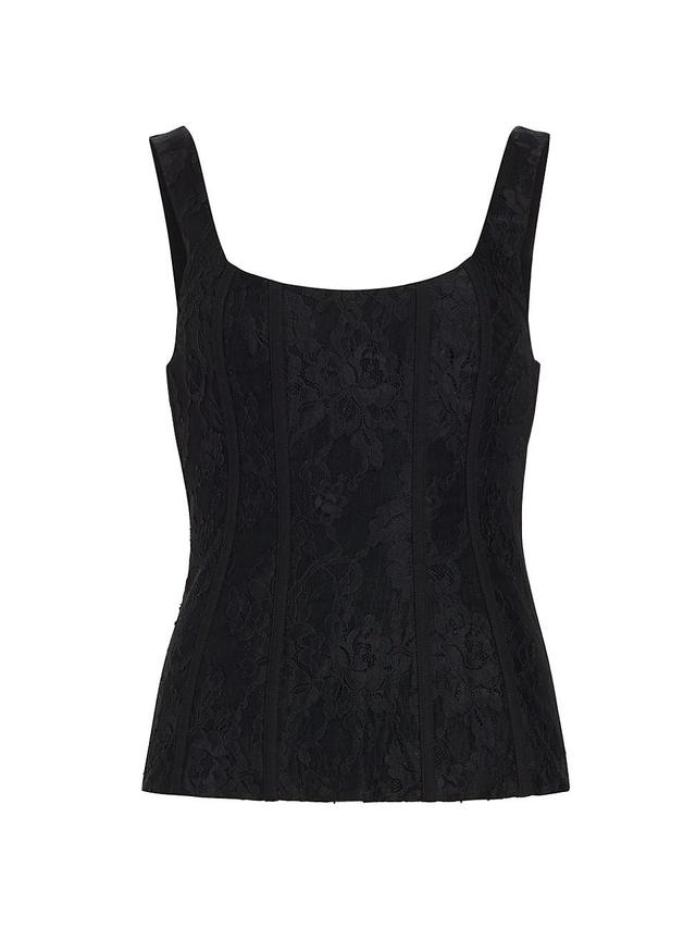 Womens Rosario Lace Corset Top Product Image