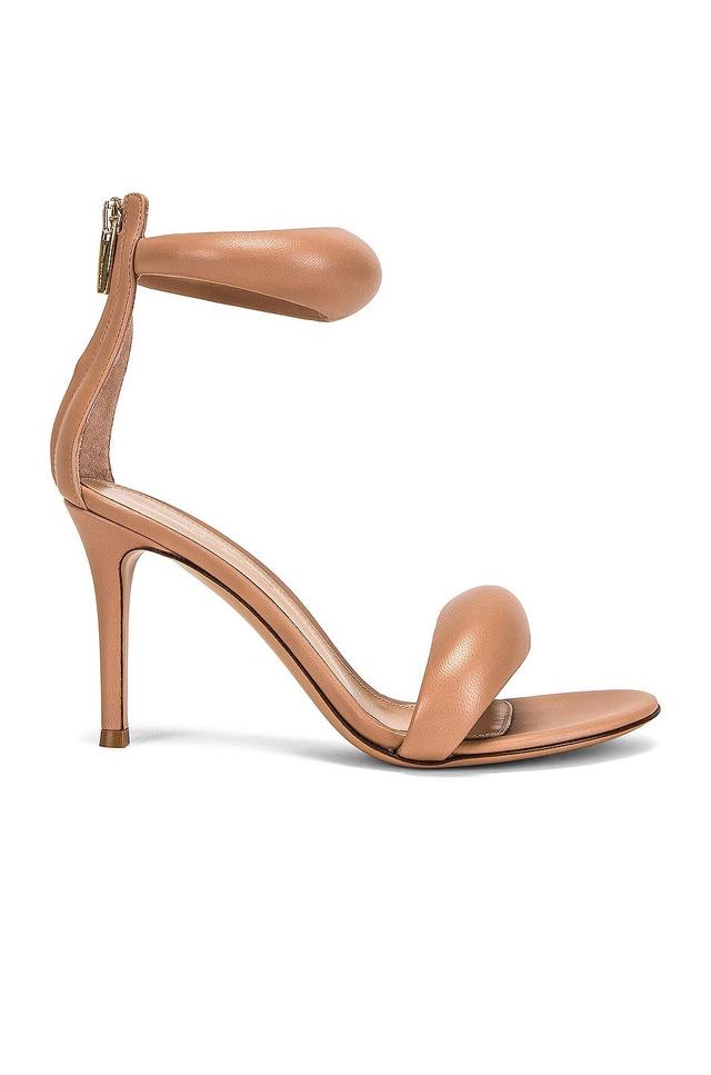 Gianvito Rossi Bijoux Heels in Peach - Nude. Size 34 (also in 34.5, 35, 35.5, 36, 37, 37.5, 38, 39). Product Image