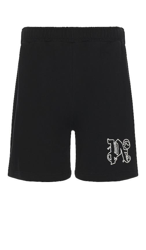 Palm Angels Monogram Sweatshorts Size L. Product Image