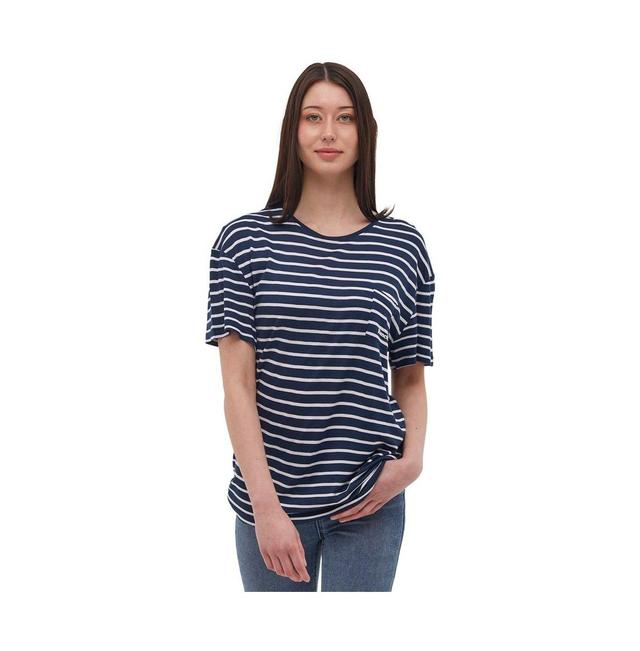 Bench Dna Womens Nouria Striped Pocket Tee Product Image