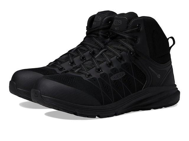 KEEN Men's Vista Energy Mid Int Met Shoe Black / Raven Product Image