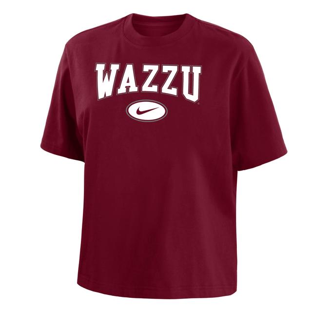 Washington State Nike Womens College Boxy T-Shirt Product Image