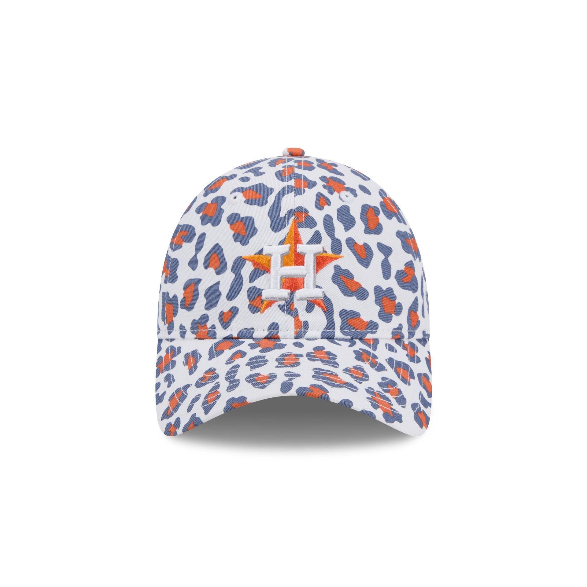 Houston Astros Active Animal Print Women's 9TWENTY Adjustable Hat Female Product Image