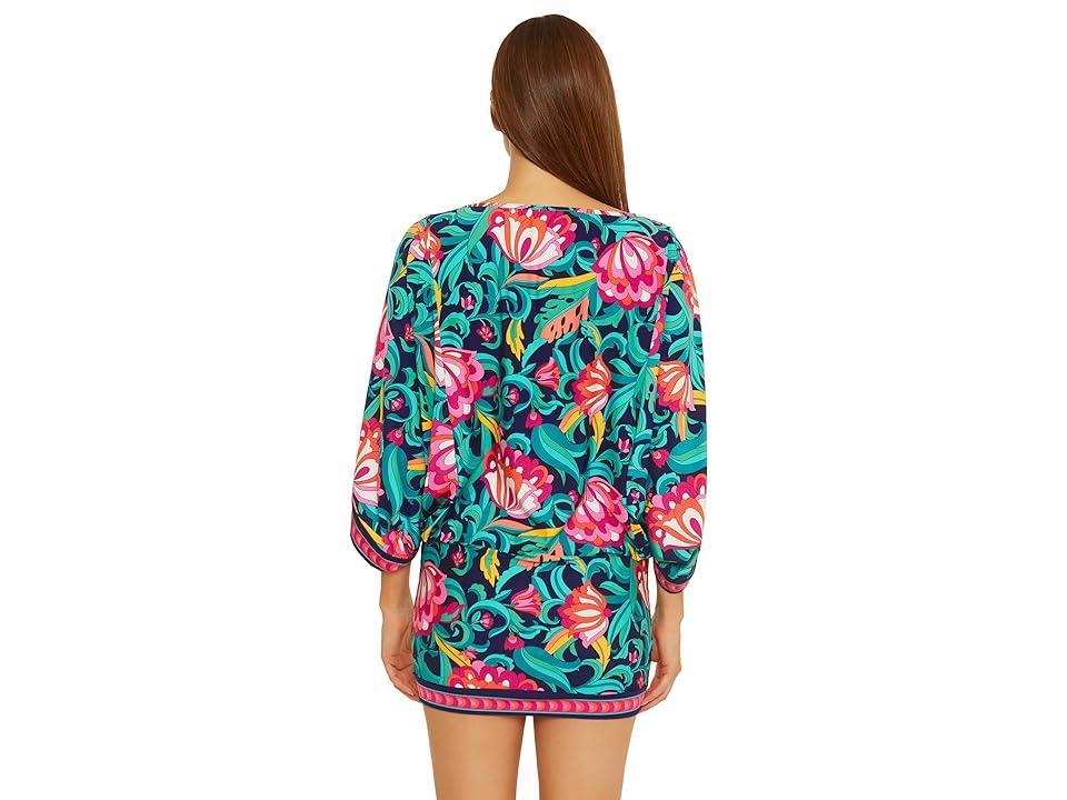 Trina Turk India Garden Swim Tunic Women's Swimwear Product Image