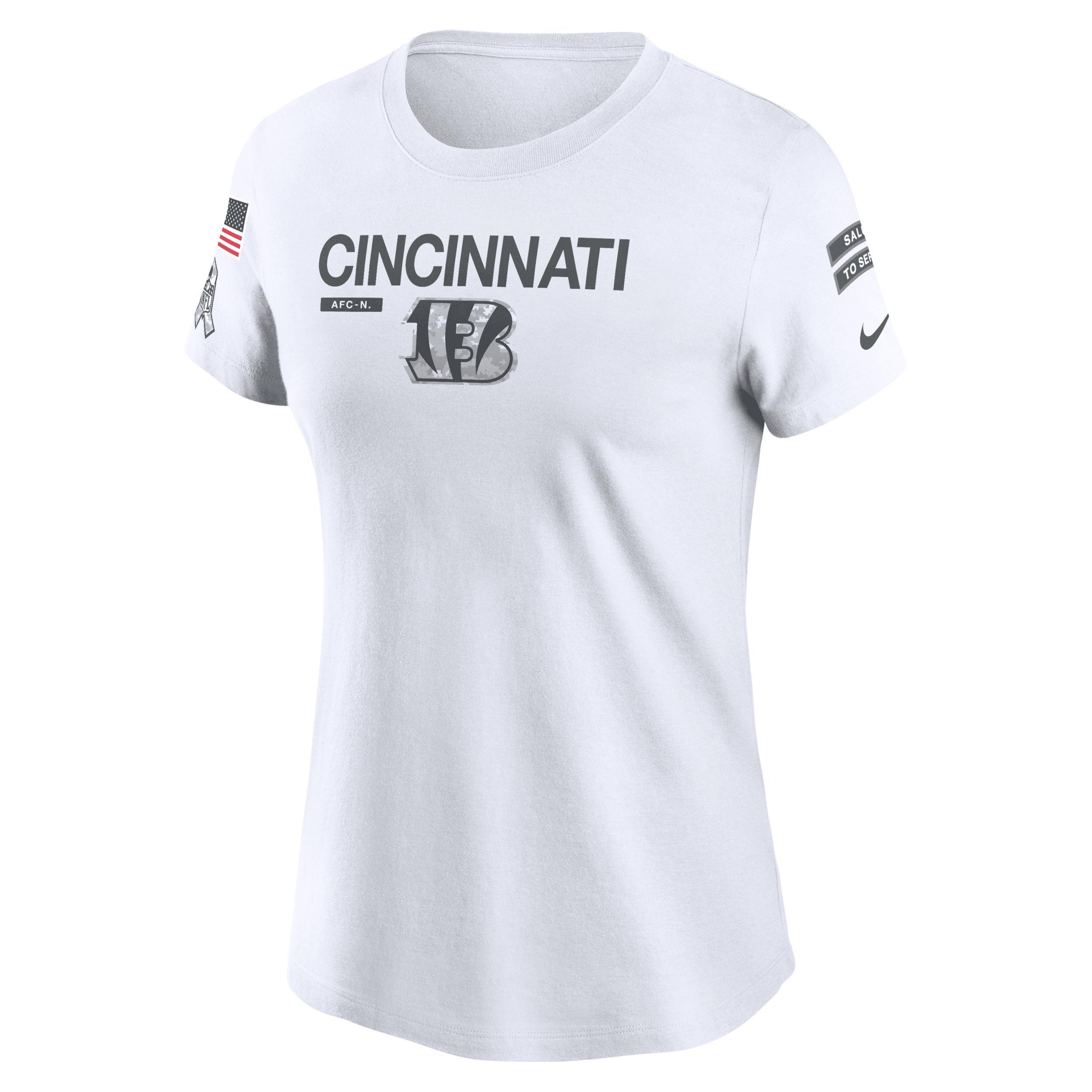 Cincinnati Bengals Salute to Service Legend Nike Women's NFL T-Shirt Product Image