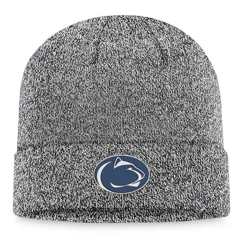 Mens Top of the World Heather Black Penn State Nittany Lions Cuffed Knit Hat Product Image