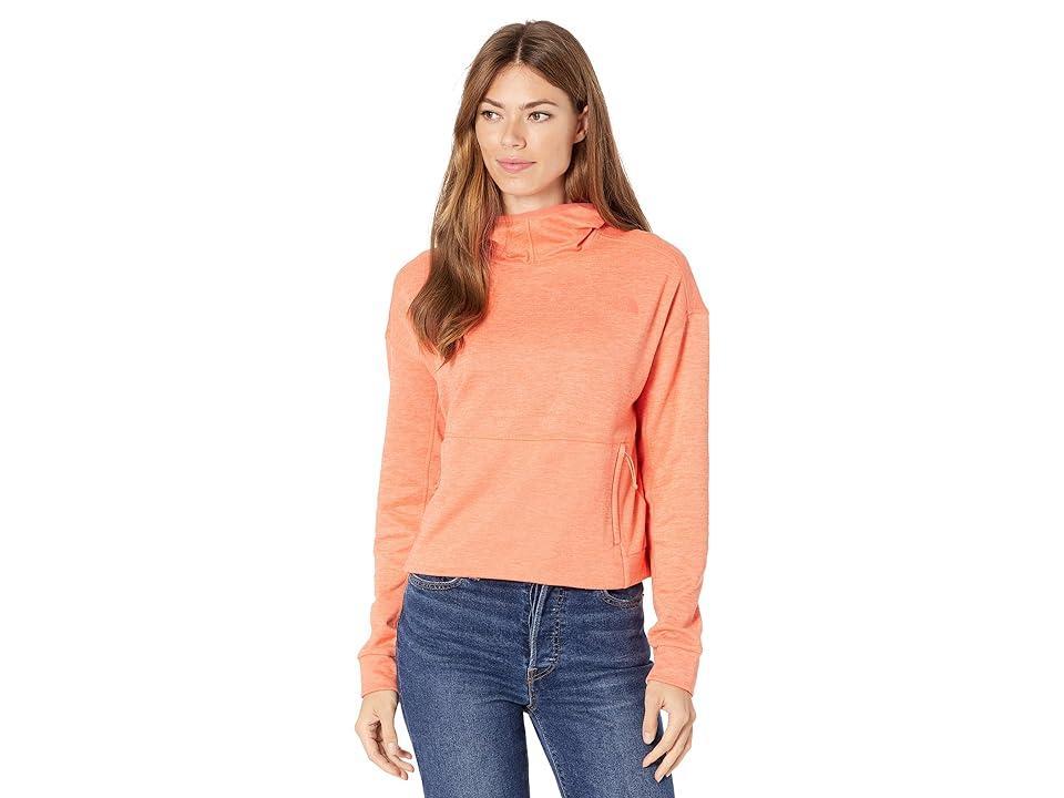 The North Face Canyonlands Pullover Crop (Emberglow Heather) Women's Clothing Product Image