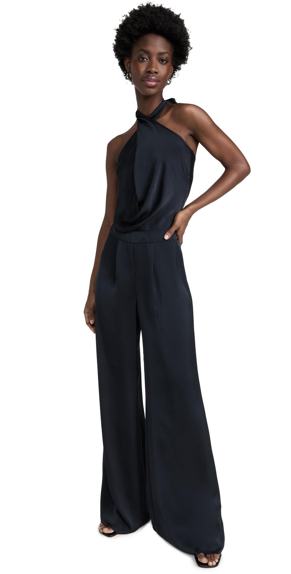 Ramy Brook Harriet Jumpsuit Black 2 Product Image