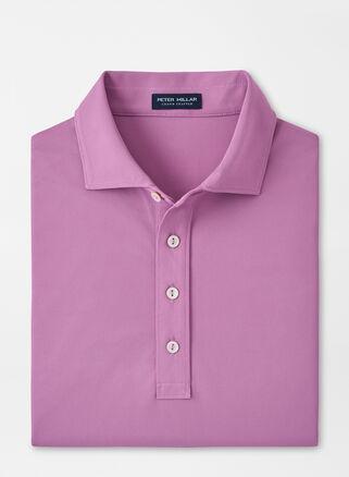 Peter Millar Mens Soul Performance Mesh Polo | Color: Valencia | Size: M Product Image