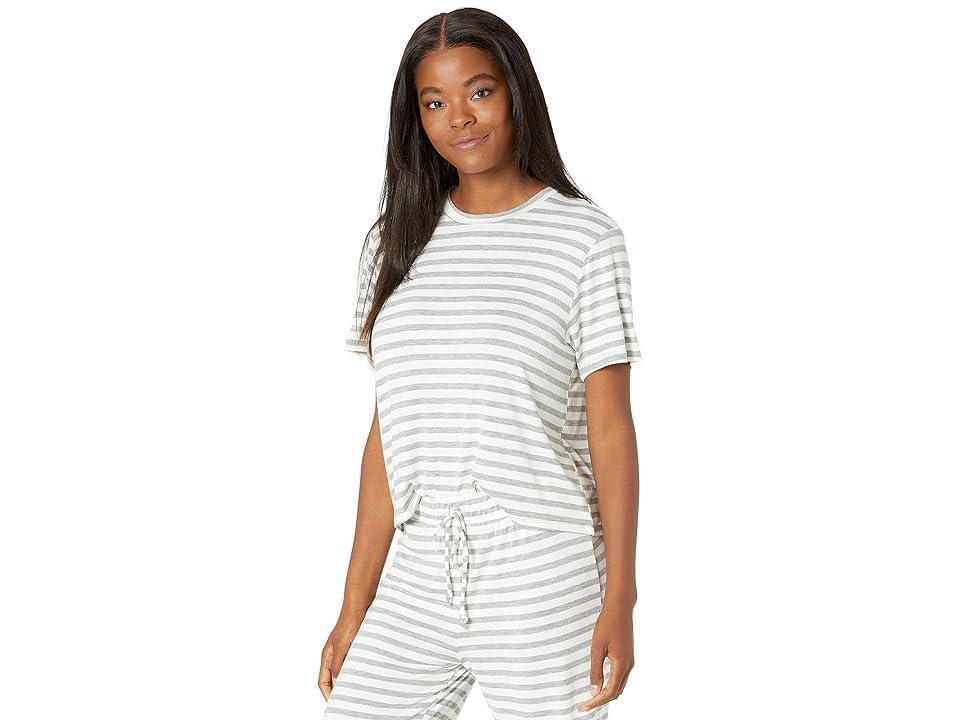 Honeydew Intimates All American PJ Set (Ivory Stripe) Women's Pajama Sets Product Image