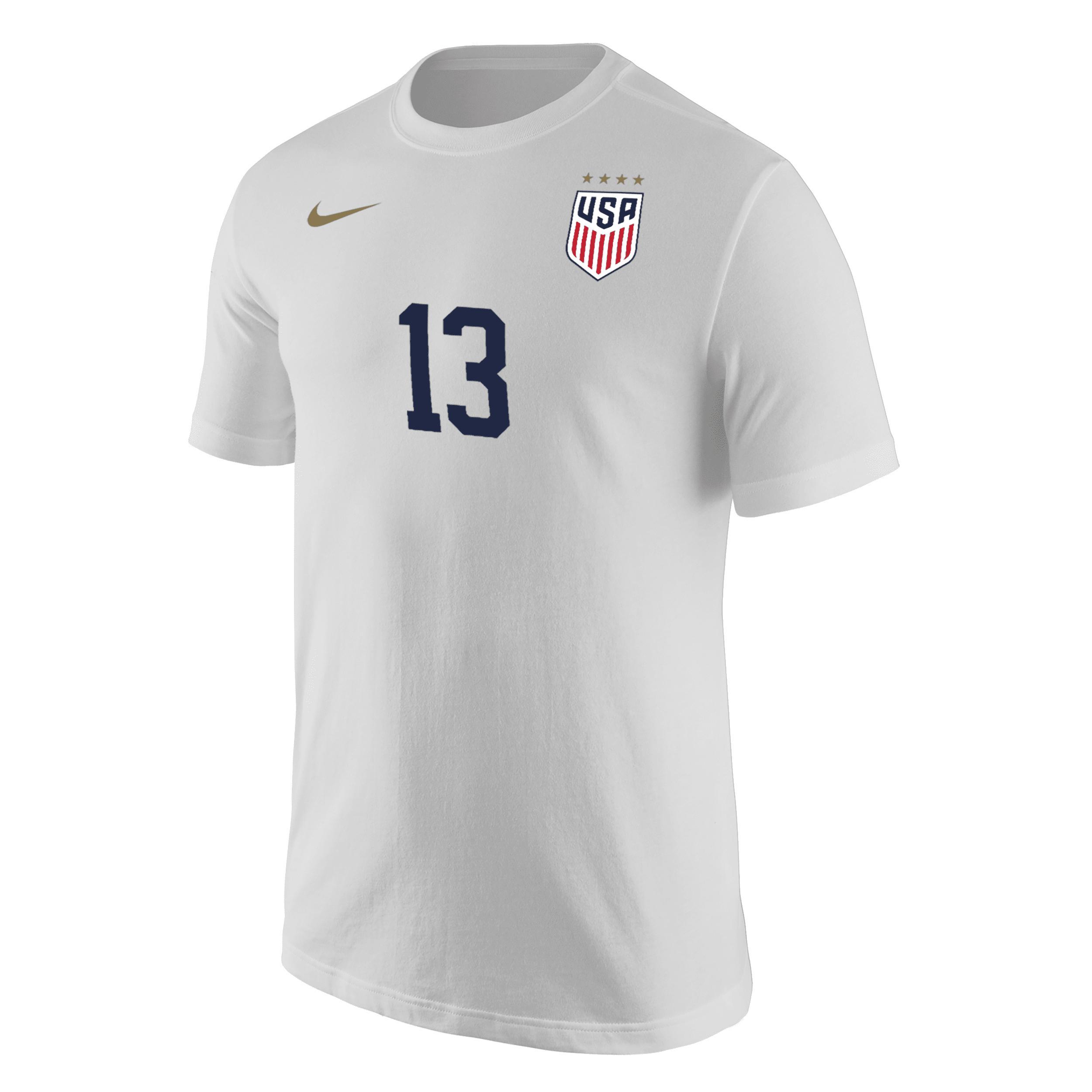 Alex Morgan USWNT Nike Mens Soccer T-Shirt Product Image