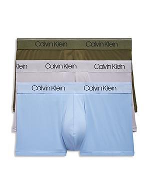 Calvin Klein 3-Pack Low Rise Microfiber Stretch Trunks Product Image