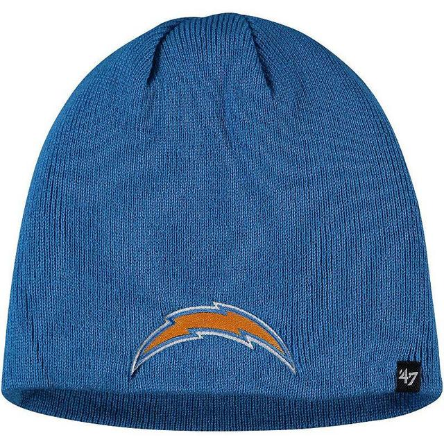 Mens 47 Powder Blue Los Angeles Chargers Primary Logo Knit Beanie Product Image