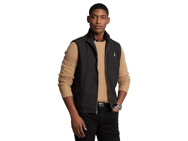 Polo Ralph Lauren Twill Mockneck Vest Men's Vest Product Image