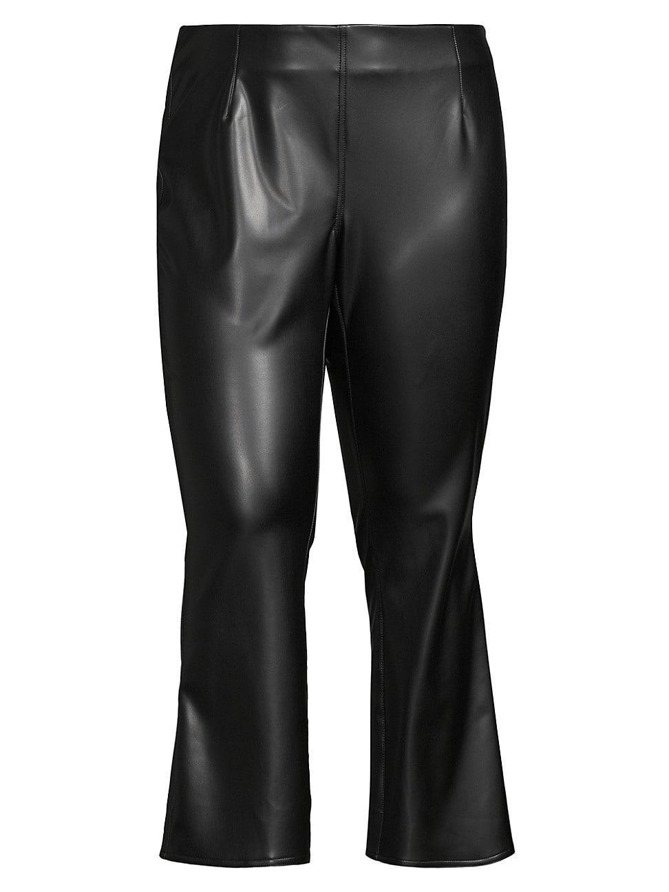 Womens Bella Vegan Leather Pants product image