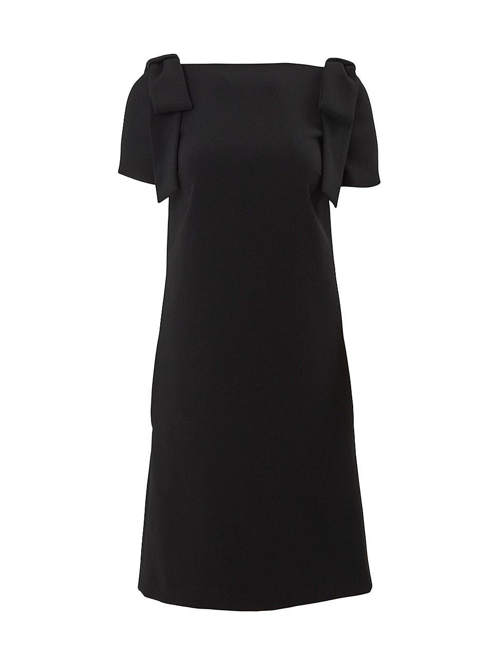 Womens Icon Bow-Embellished Shift Dress Product Image