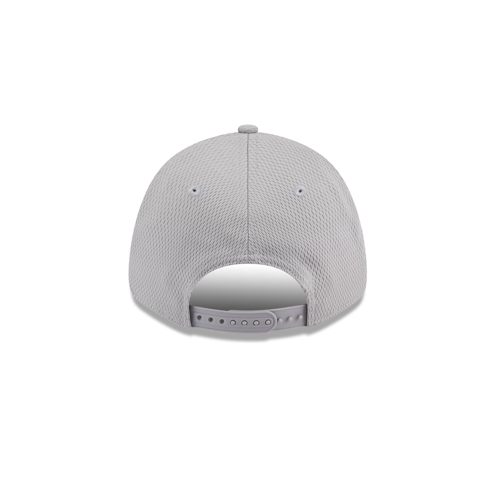 Miami Heat Gray 9FORTY Stretch-Snap Hat Male Product Image