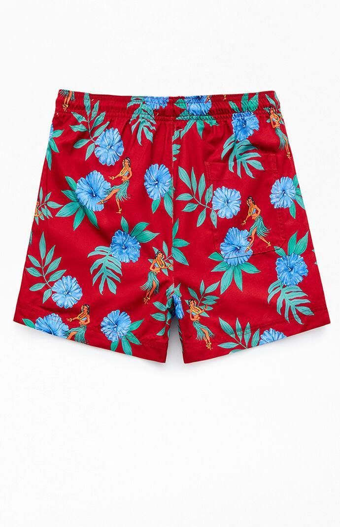 Men's Aloha AOP 4.5" Swim Trunks Product Image