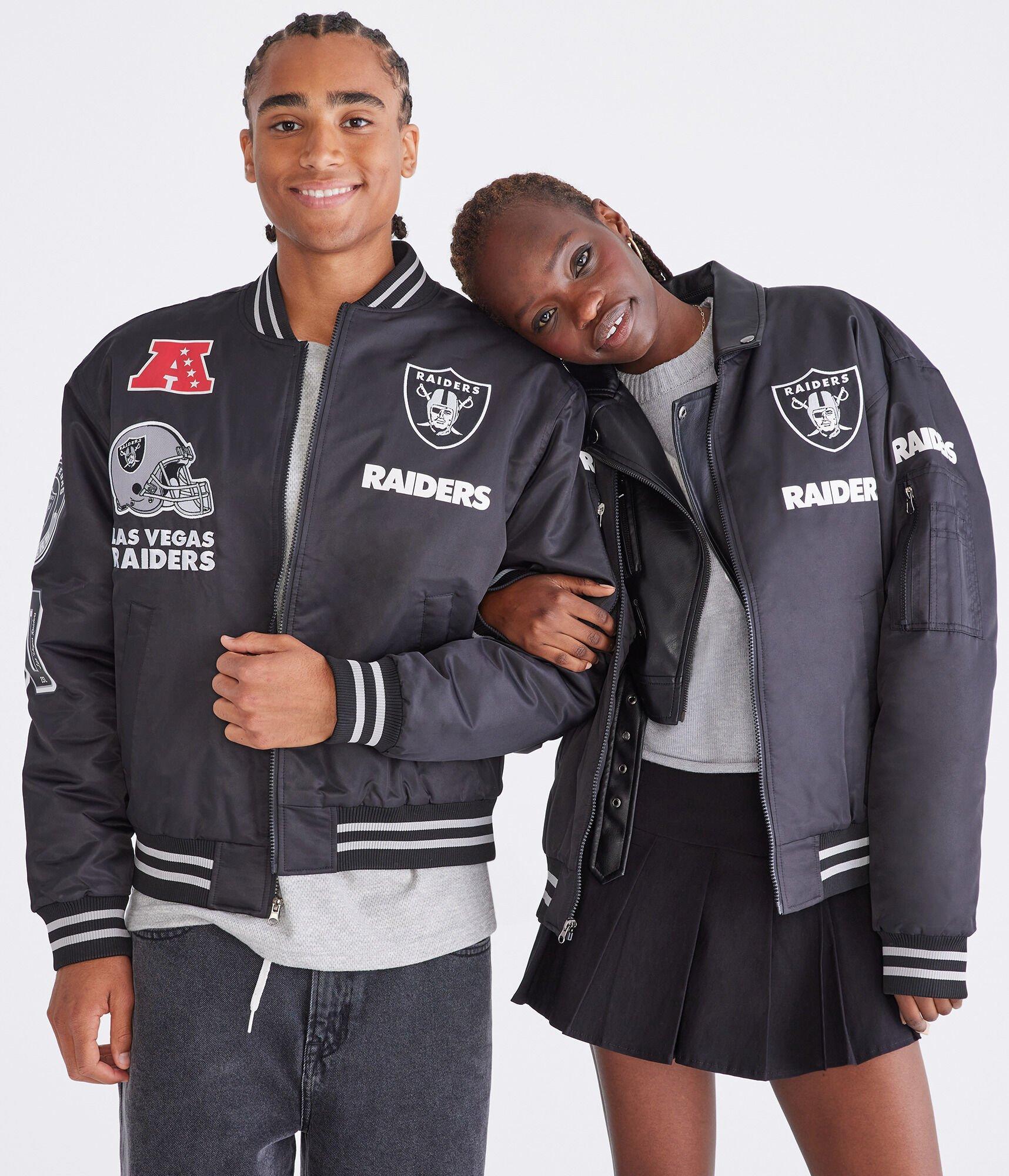 Las Vegas Raiders Helmet Bomber Jacket Product Image