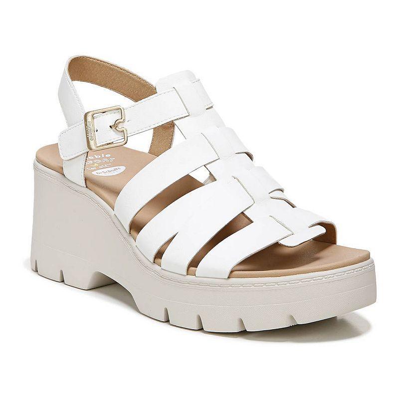 Dr. Scholls Check It Out Womens Platform Sandals Product Image