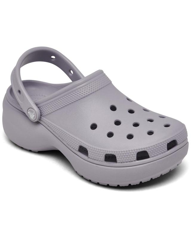 Crocs Womens Classic Platform Clogs from Finish Line Product Image