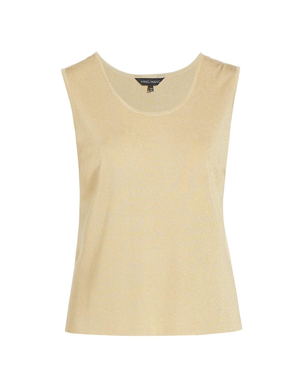 Womens Scoopneck Knit Mid-Length Tank product image