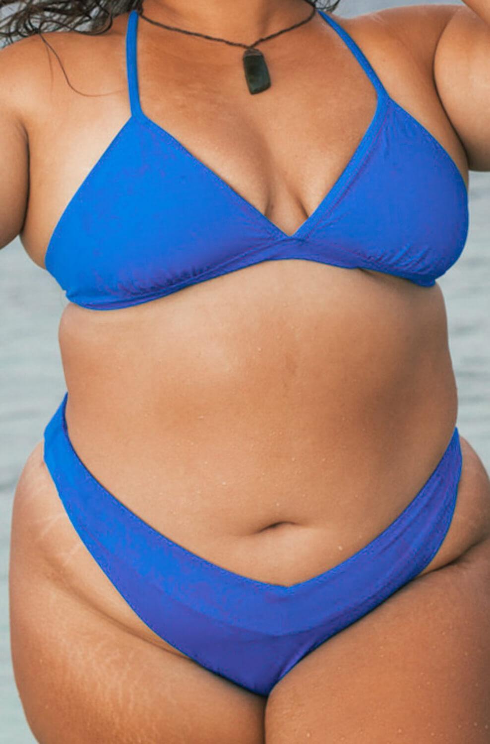 Kianda Bikini Bottom - Sapphire Female Product Image