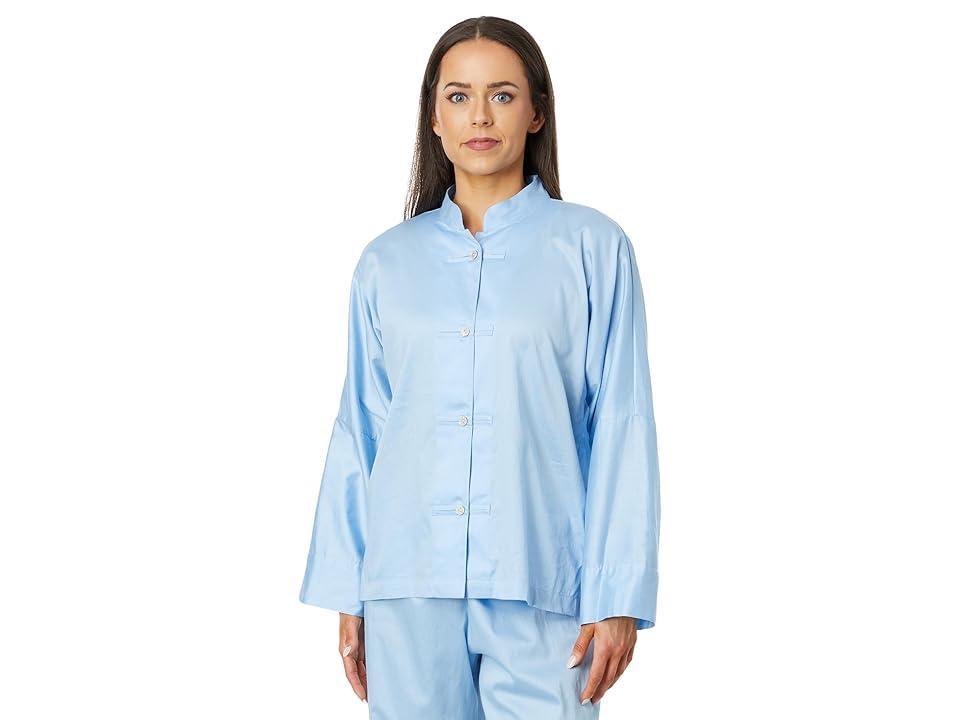 Womens Satin Pajama Set Product Image